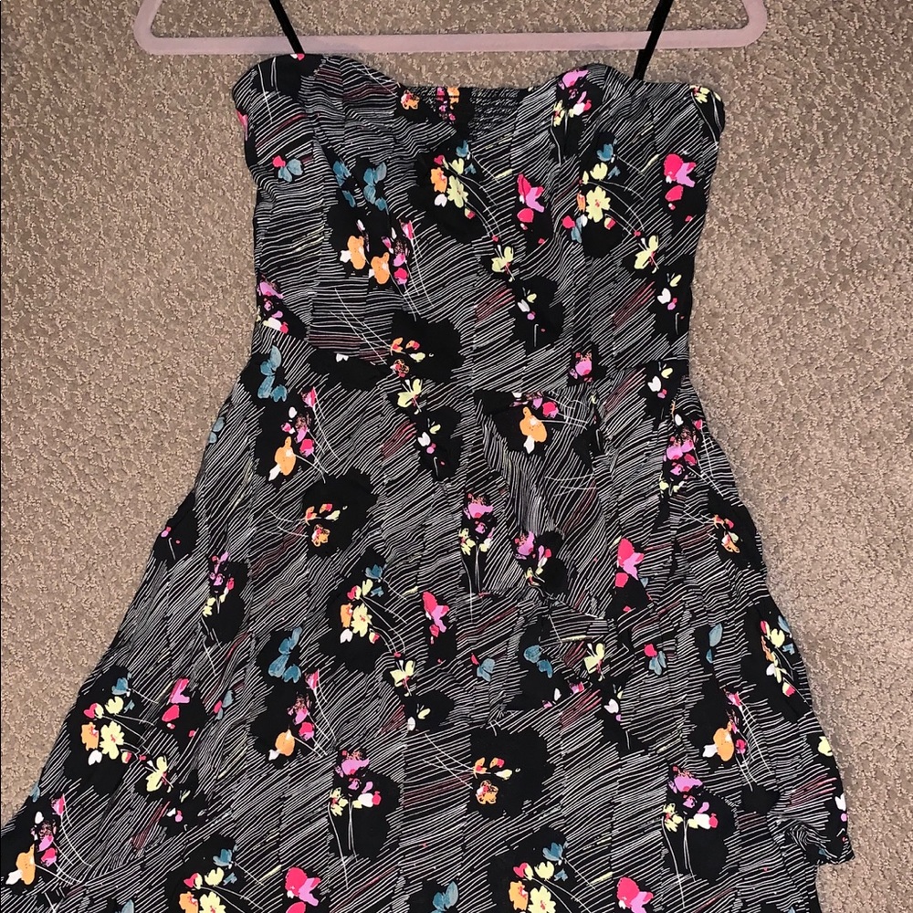 Cooperative Strapless Ruffle Dress